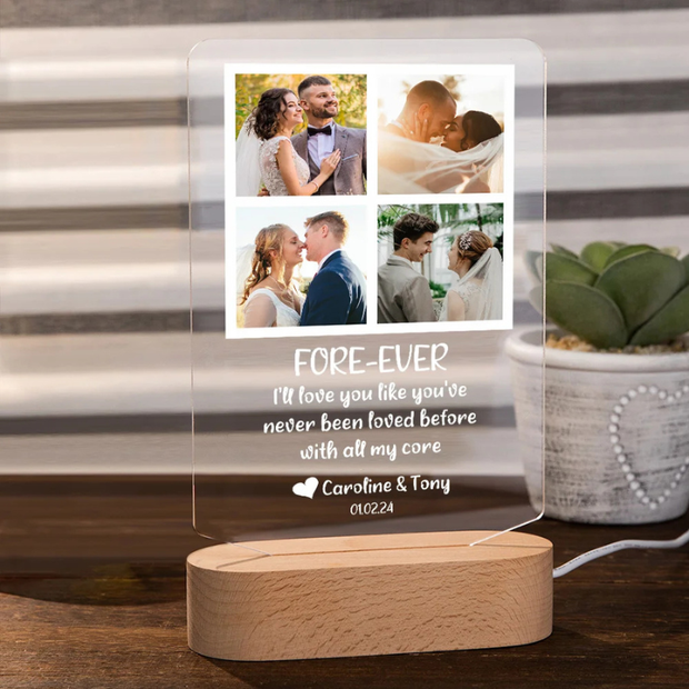 Personalized Photo Lamp - Luminous Love Memory