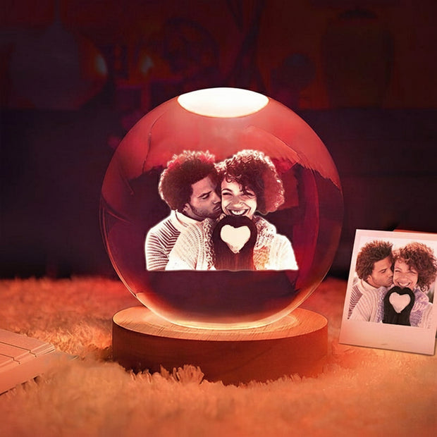 Personalized 3D Light Ball – Eternal Memory