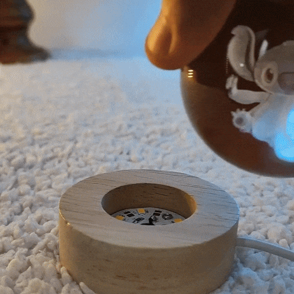 💫 Veilleuse Boule de Cristal Stitch