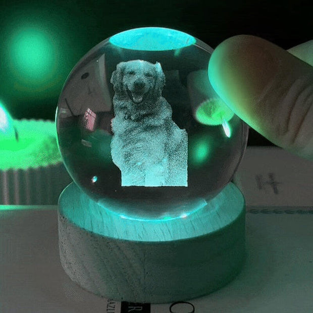 Personalized 3D Light Ball – Eternal Memory